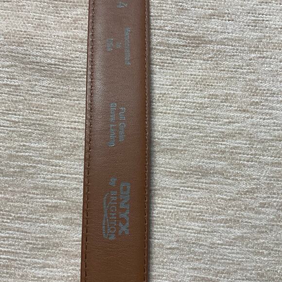 Brighton onyx belt size 32 leather vintage excellent condition - Picture 5 of 7